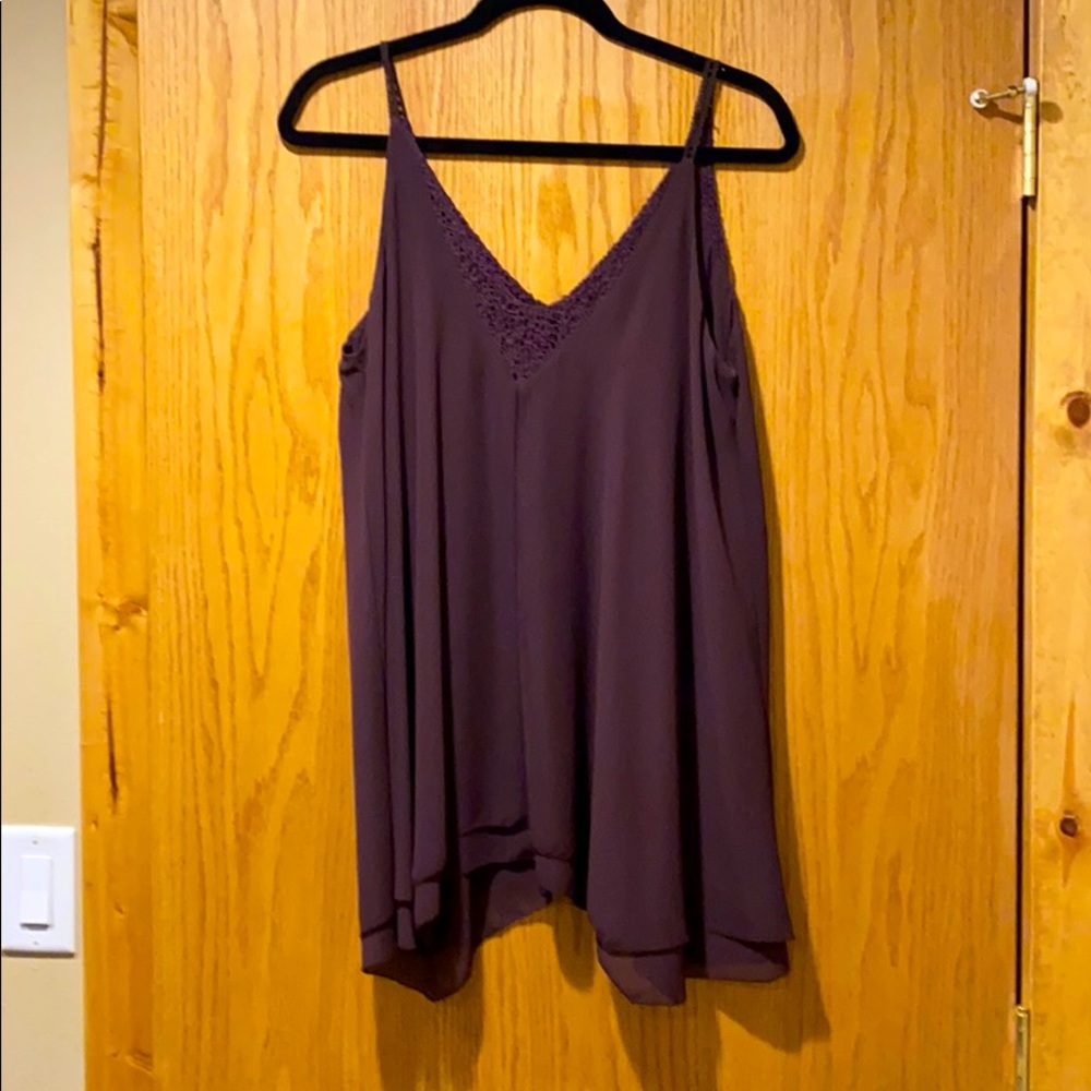 Gorgeous Plum NWT Boutique Cami